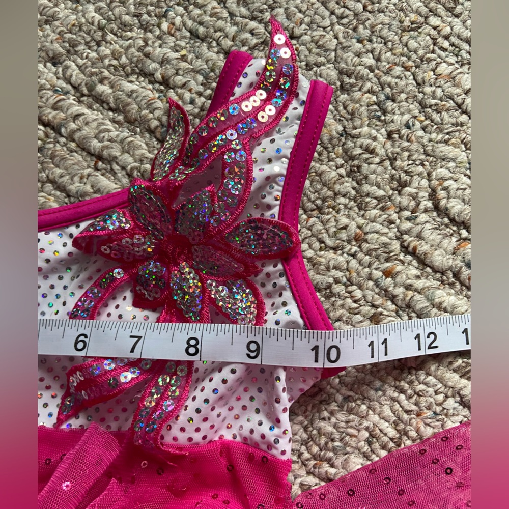 Weismann Pink Sparkly Dance Costume - Picture 5 of 11